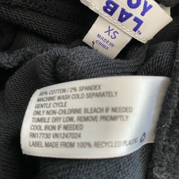 Target JoyLab Womens Joggers Jogging Sweatpants Pants - Black XS - Picture 9 of 10